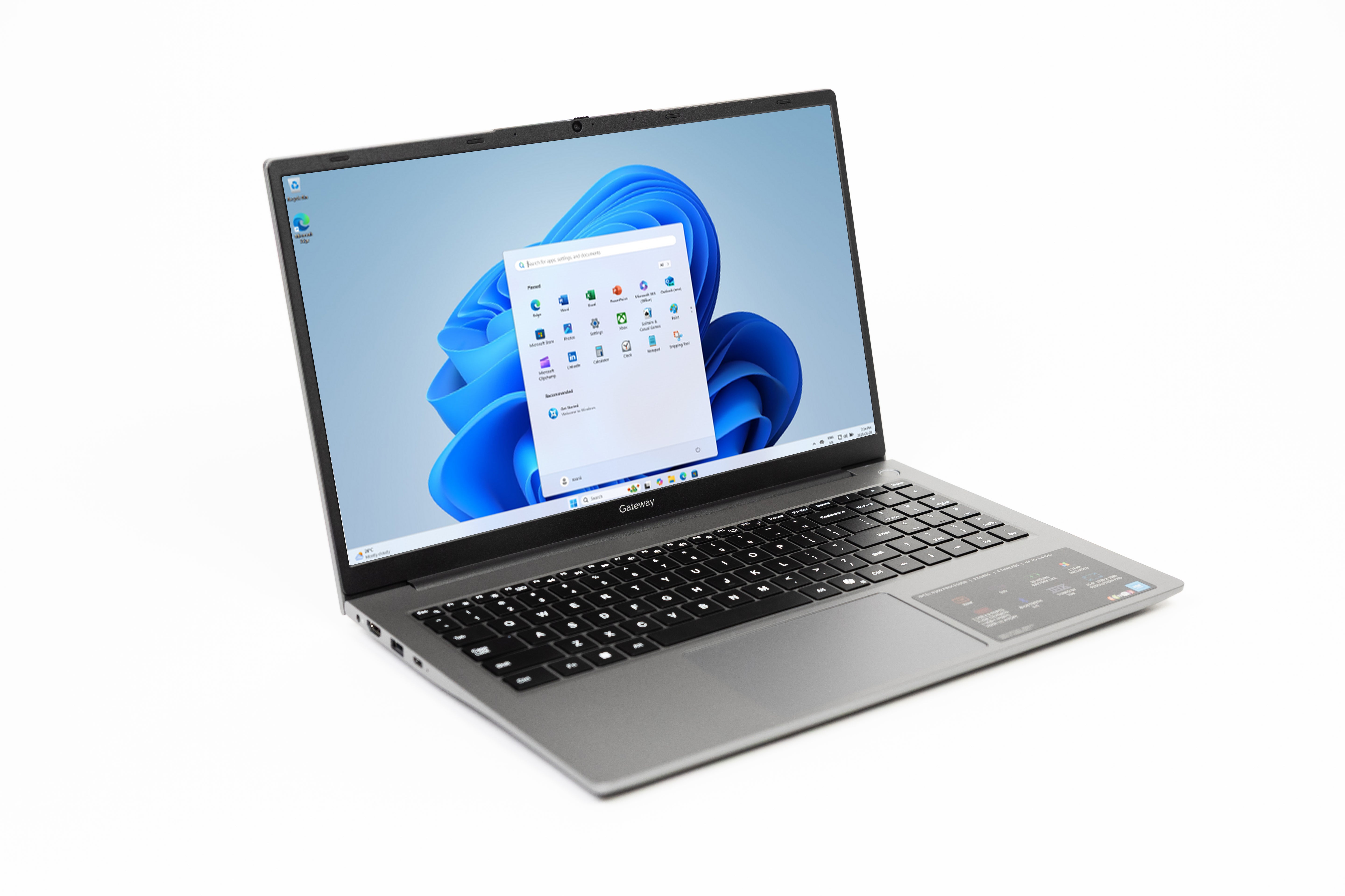 Gateway 15.6" FHD IPS Laptop - Intel N100 - 4GB RAM - 128GB SSD