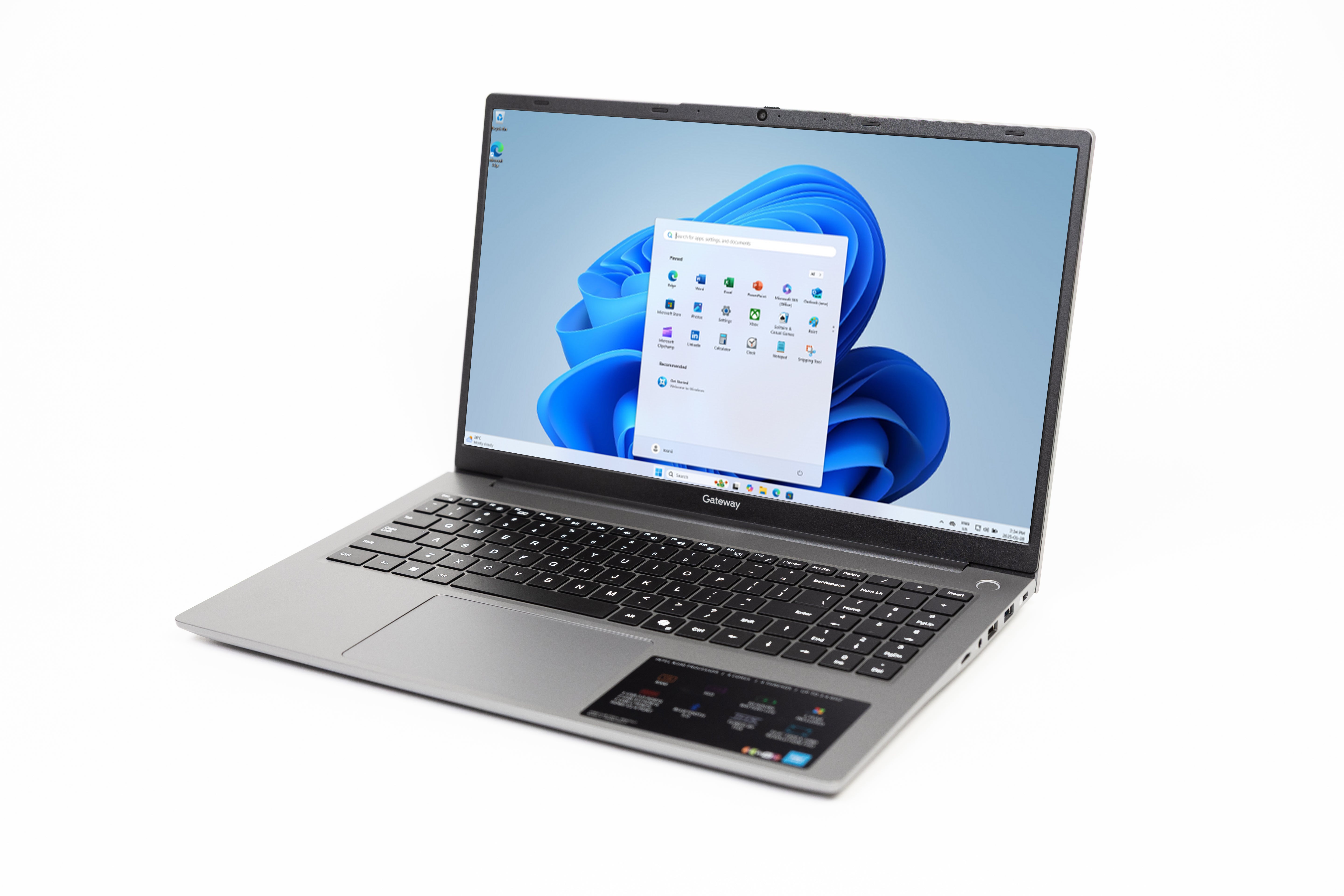 Gateway 15.6" FHD IPS Laptop - Intel N100 - 4GB RAM - 128GB SSD
