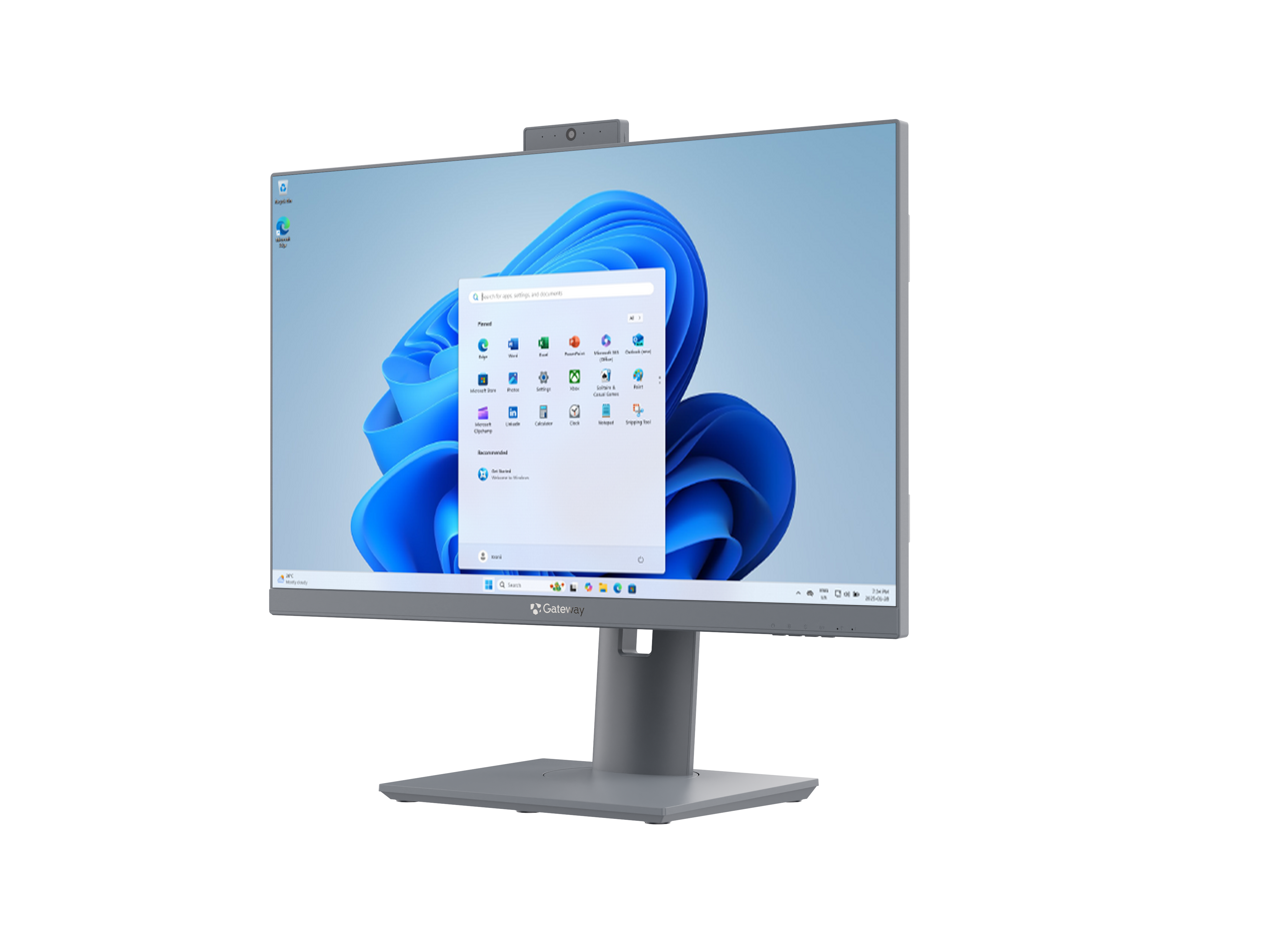 Gateway 23.8" FHD IPS All-in-one - AMD R5-7430U - 8GB RAM - 512GB SSD