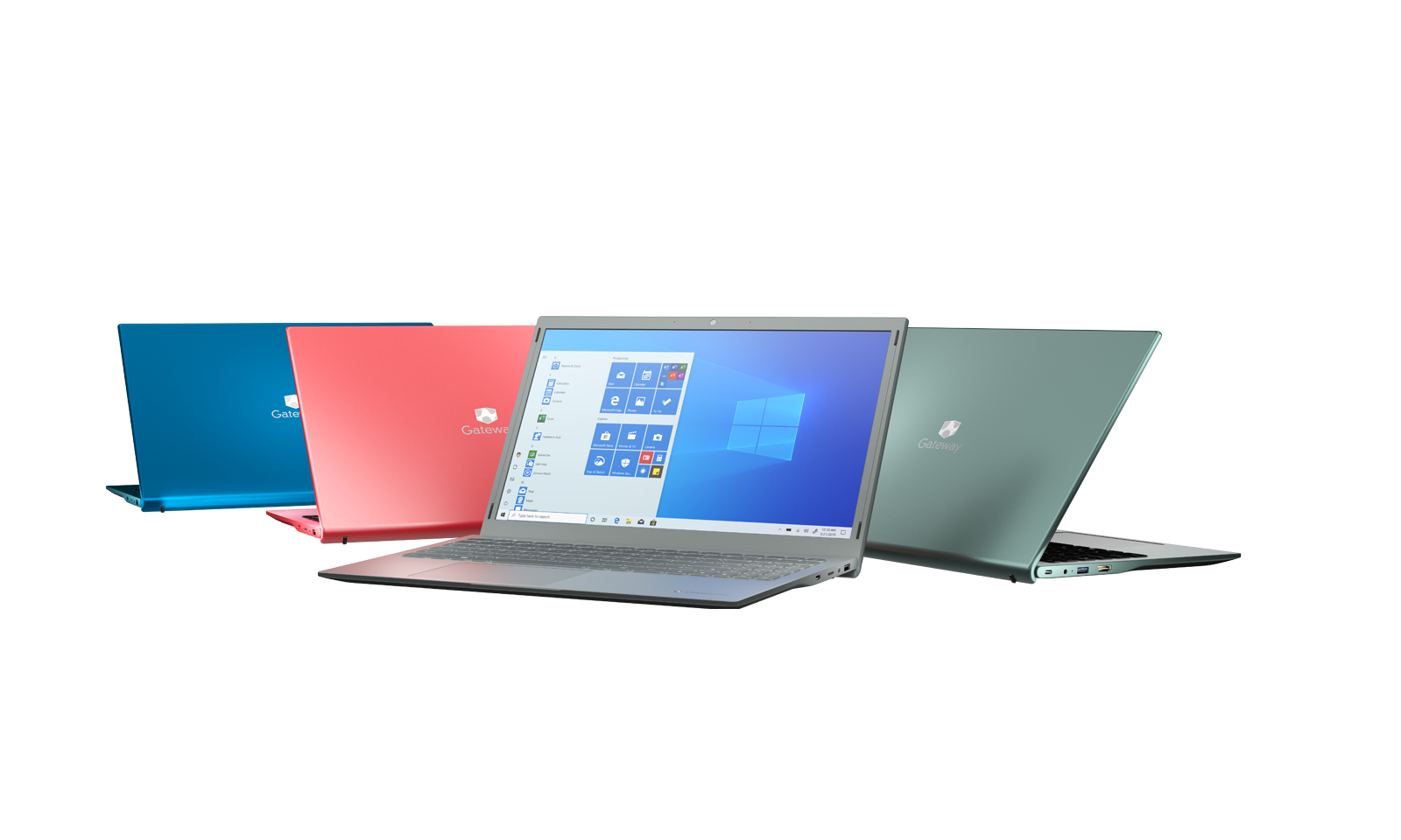Notebook Gateway 15.6 FHD Ultra Slim Ryzen 5 de 16 GB e 256 SSD